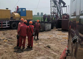 无机复合胶凝材料防砂堵漏技术 现场案例